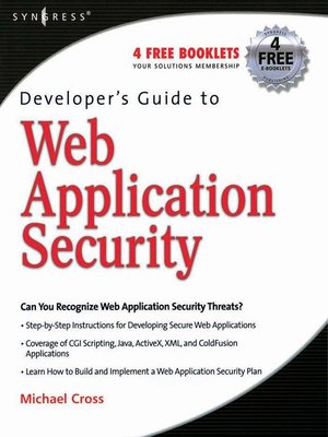 cover image of Developer's Guide to Web Application Security